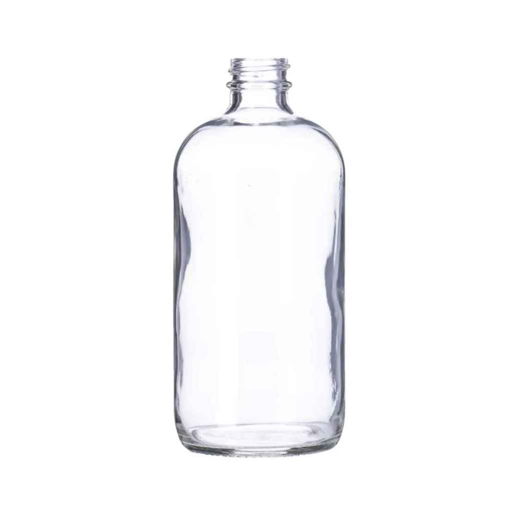 Glass Boston Round Bottle 16 oz