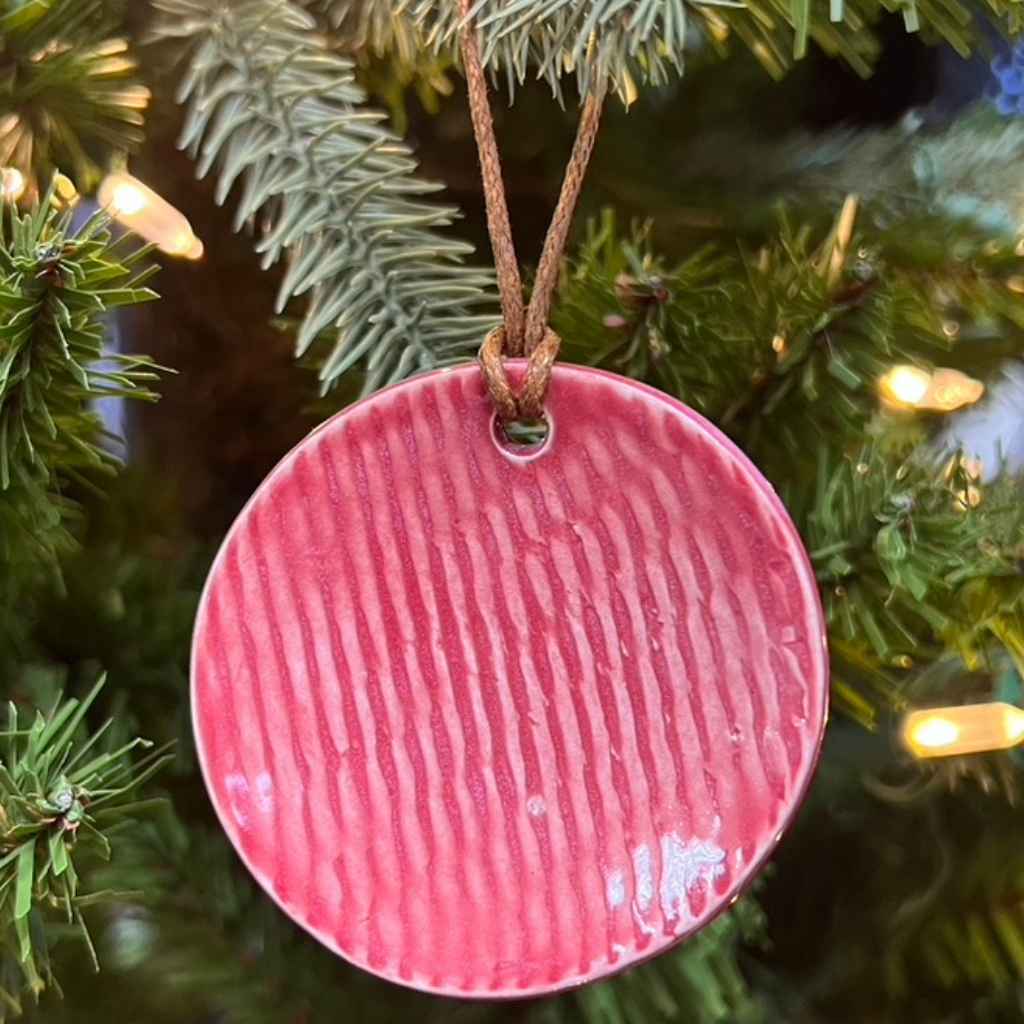 Red Hex Ornaments