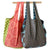 reusable fabric bags made of colorful scraps - by Balizen