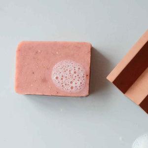 Vegan, all-natural bar soap, 4oz bar, sustainably ethically sourced plant-based ingredients, leaping bunny certified soap, vegan body care. Made in USA. 