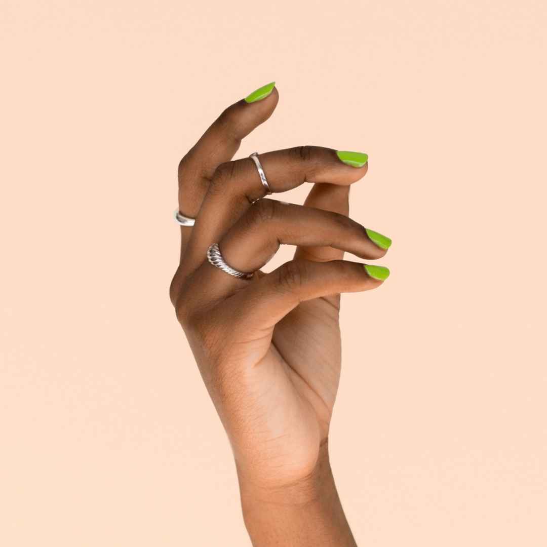 BKIND 21-Toxin Free Nail Polish | Haricot Magique - bright green