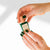 VEGAN, 21-Free, 77% plant-based nail polish, BKIND nail polish in Zodiac Capricorn (green)