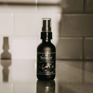 Small 2 oz. spray bottle of Anchor Aftershave made by Brooklyn Grooming