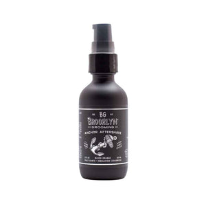 Small 2 oz. spray bottle of Anchor Aftershave made by Brooklyn Grooming
