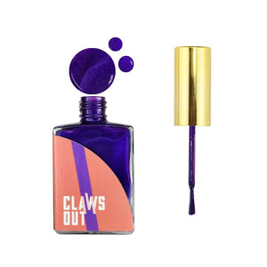 Claws Out Nail Polish, non-toxic, vegan nail polish that benefits specific causes. Main Character Energy benefits the Women's Sports Foundation, established by legendary athlete Billie Jean King