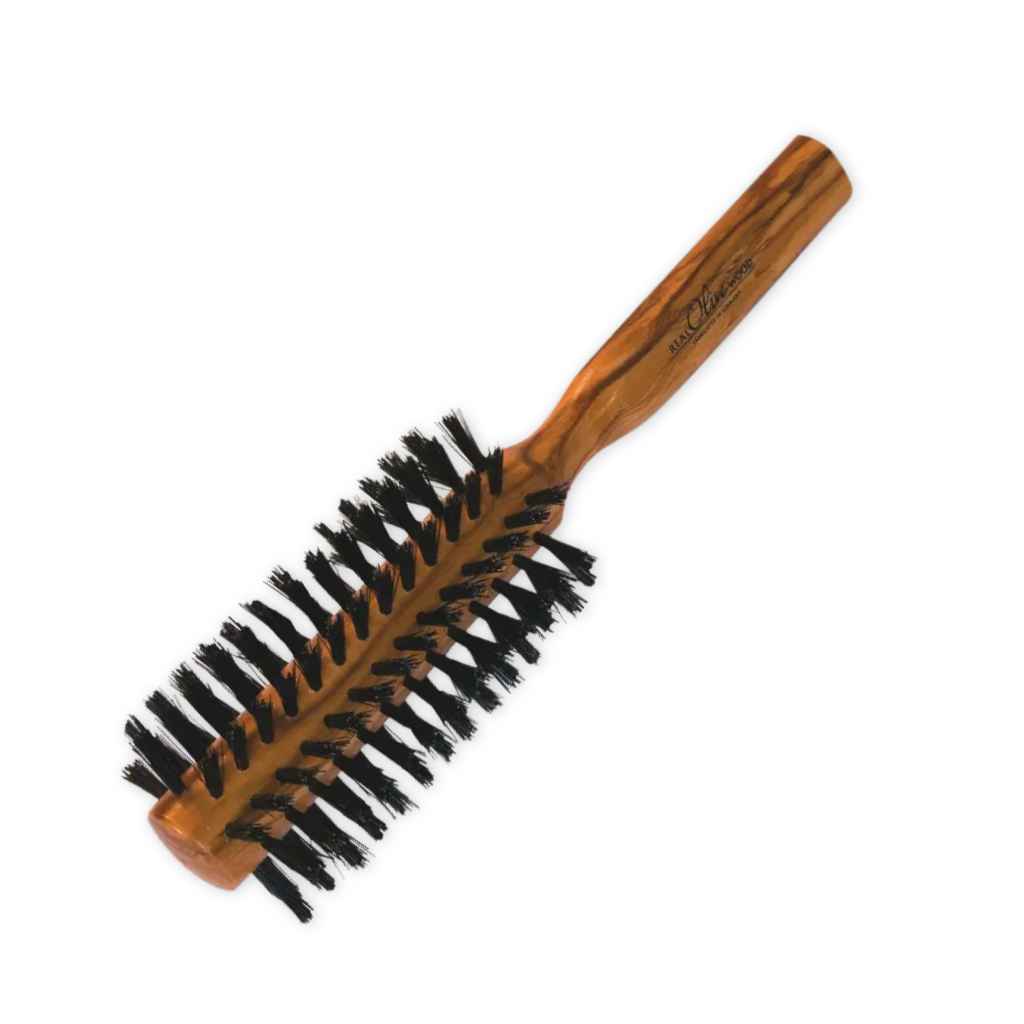 Olive Wood Round Brush