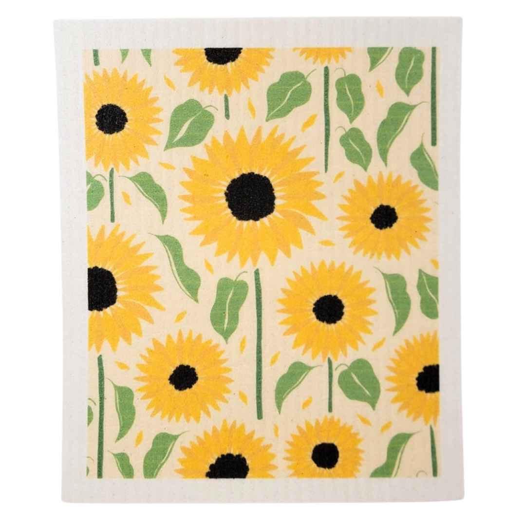 Swedish Dishcloth — Sunflowers