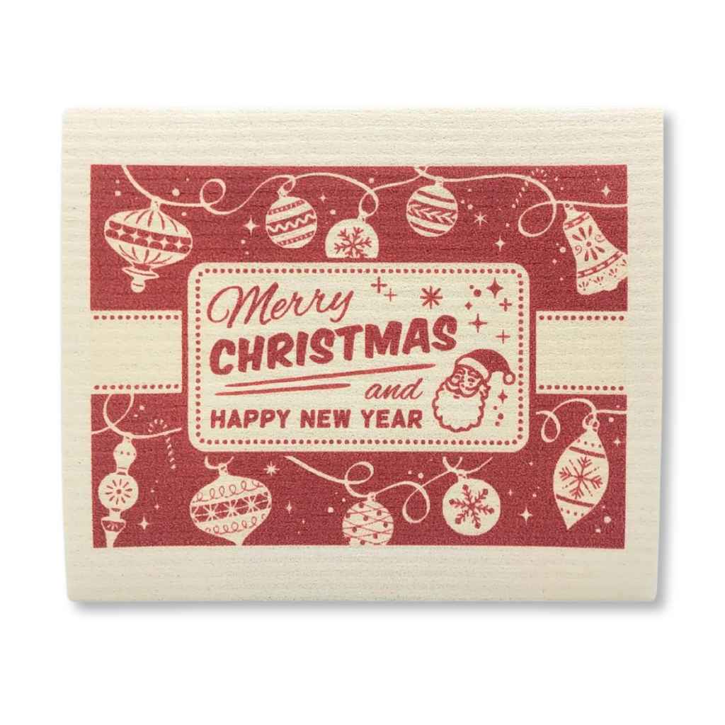 Swedish Dishcloth — Merry Christmas