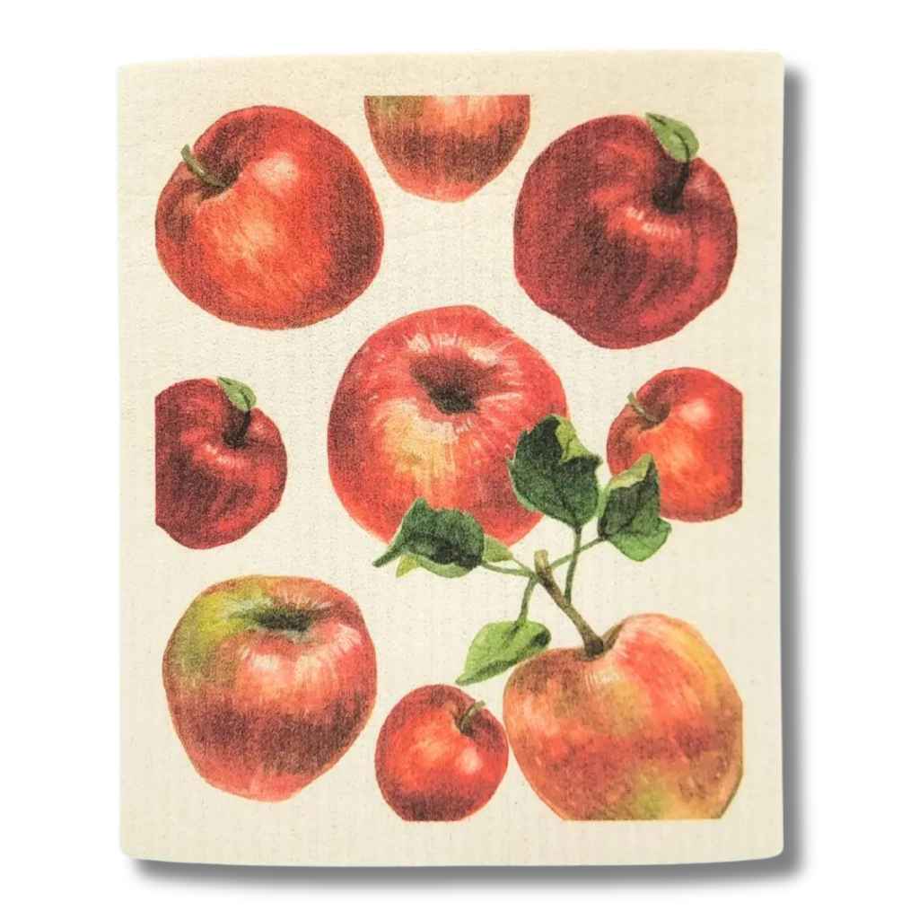 Swedish Dishcloth — Fall Apples