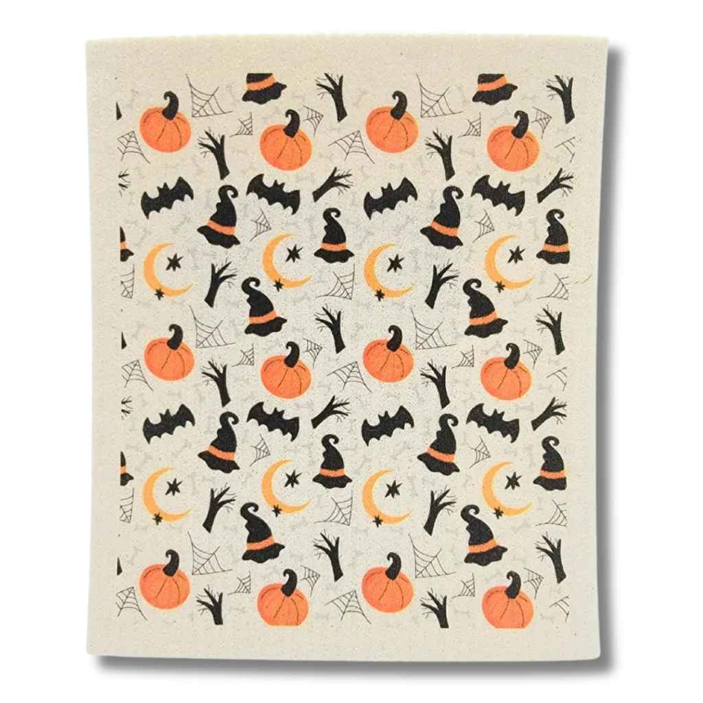 Swedish Dishcloth — Halloween