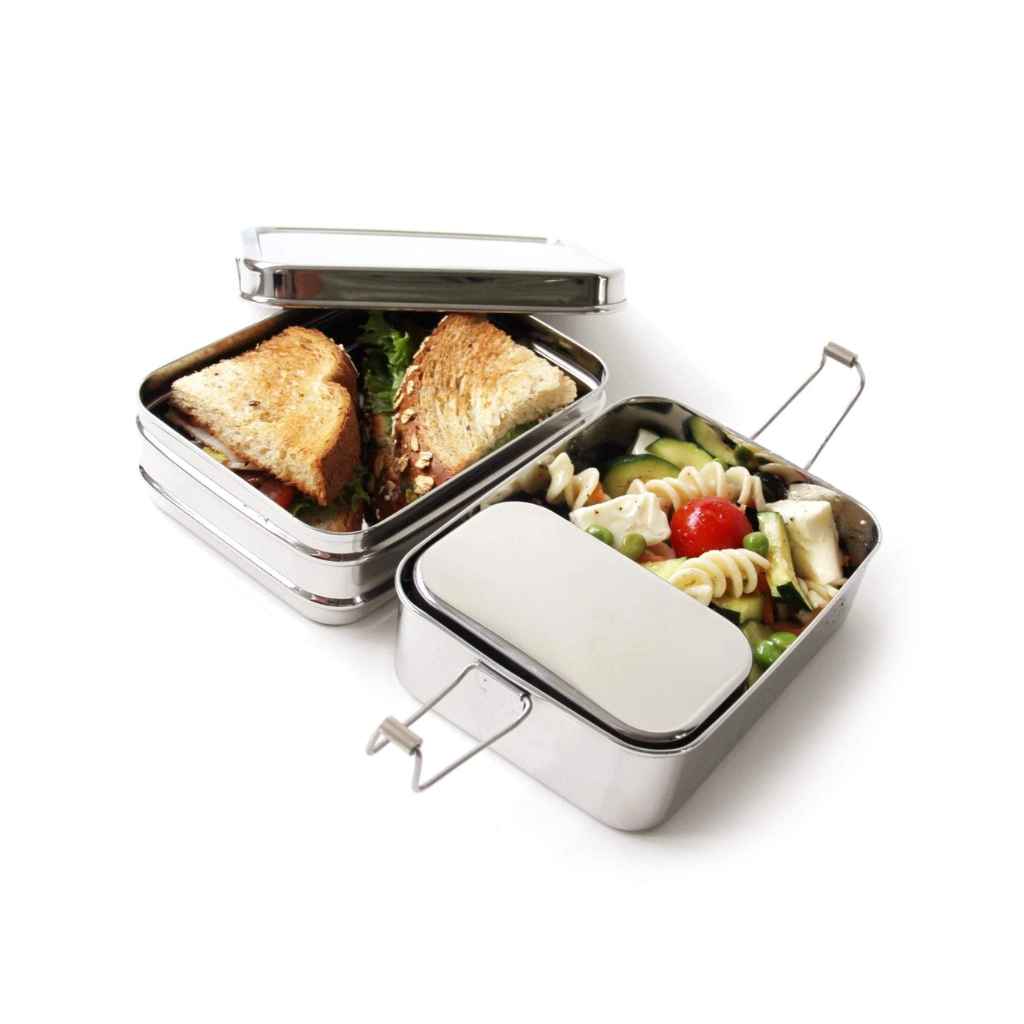 Lunch Container Bento Lunch Box for Adults - Stainless Steel Food  Containers for Food Lunch Box Meal Prep Containers Reusable Lunch Box  Plastic 