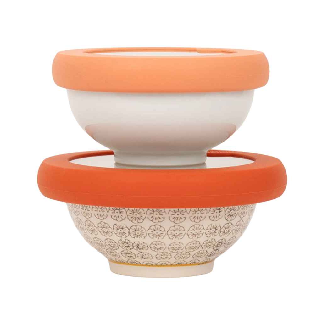 Flexible Silicone &amp; Glass Lid | 2-Pack