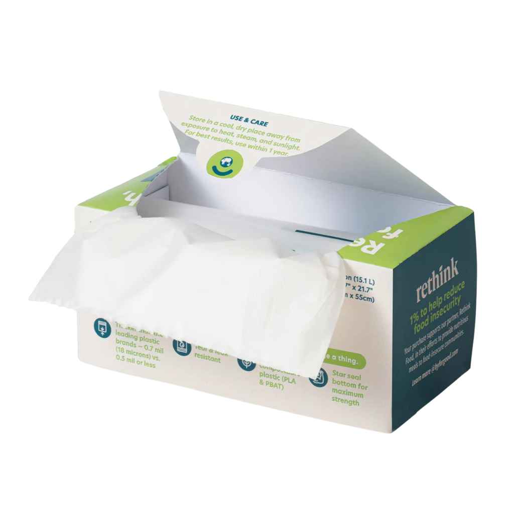 Compostable Small Trash Bags, Biodegradable 4 Gallon Garbage Bags