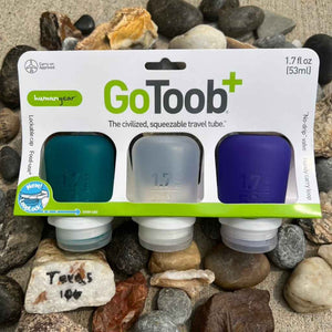 GoToob+ Small Refillable Travel Bottle 53ml - Teal Single