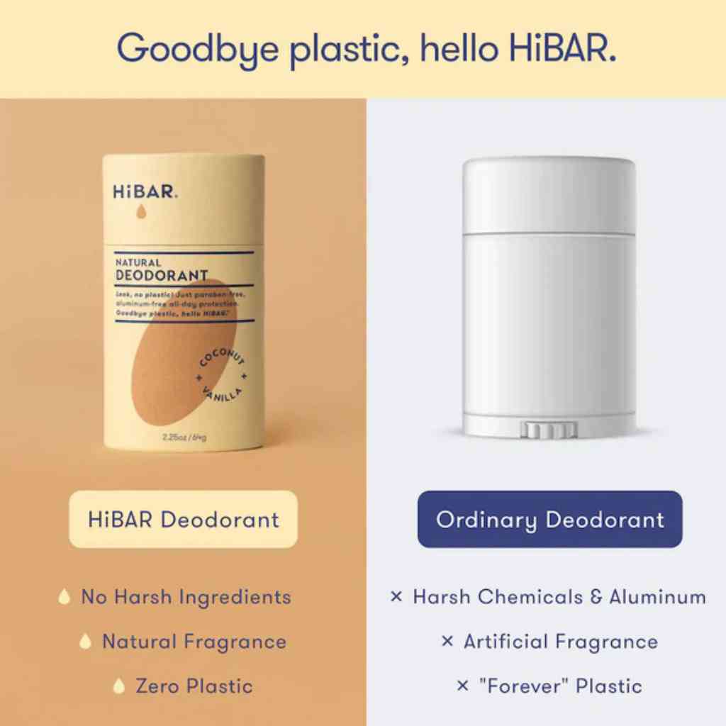 HiBAR All-Natural Deodorant