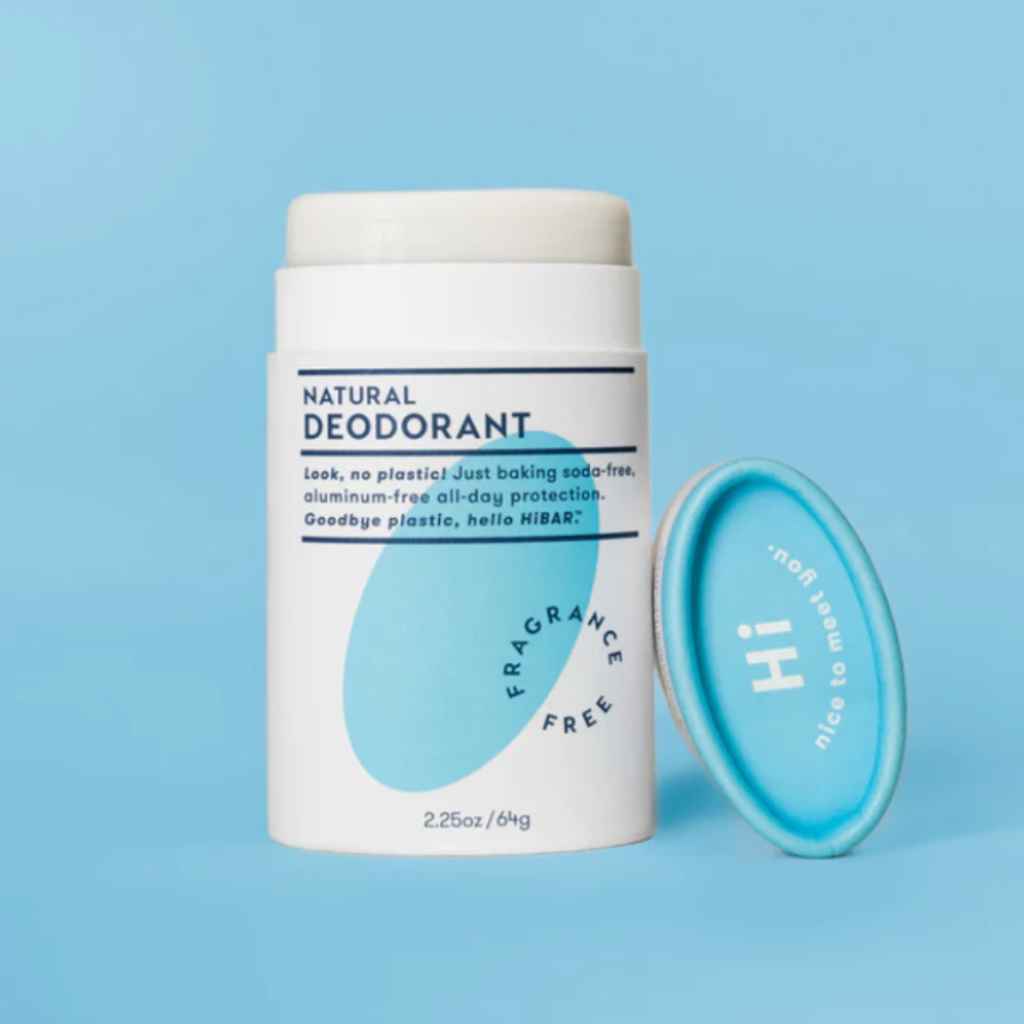 HiBAR All-Natural Deodorant | Sensitive Formula (Fragrance Free)