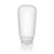 Refillable Silicone Squeeze Bottles for Travel made by humangear - GoToob+ is TSA approved for air travel. Designed in USA. X Large clear bottle.