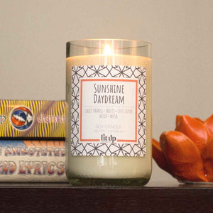 Lit Up Soy Candle — Sunshine Daydream