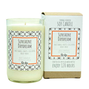 Lit Up Soy Candle — Sunshine Daydream