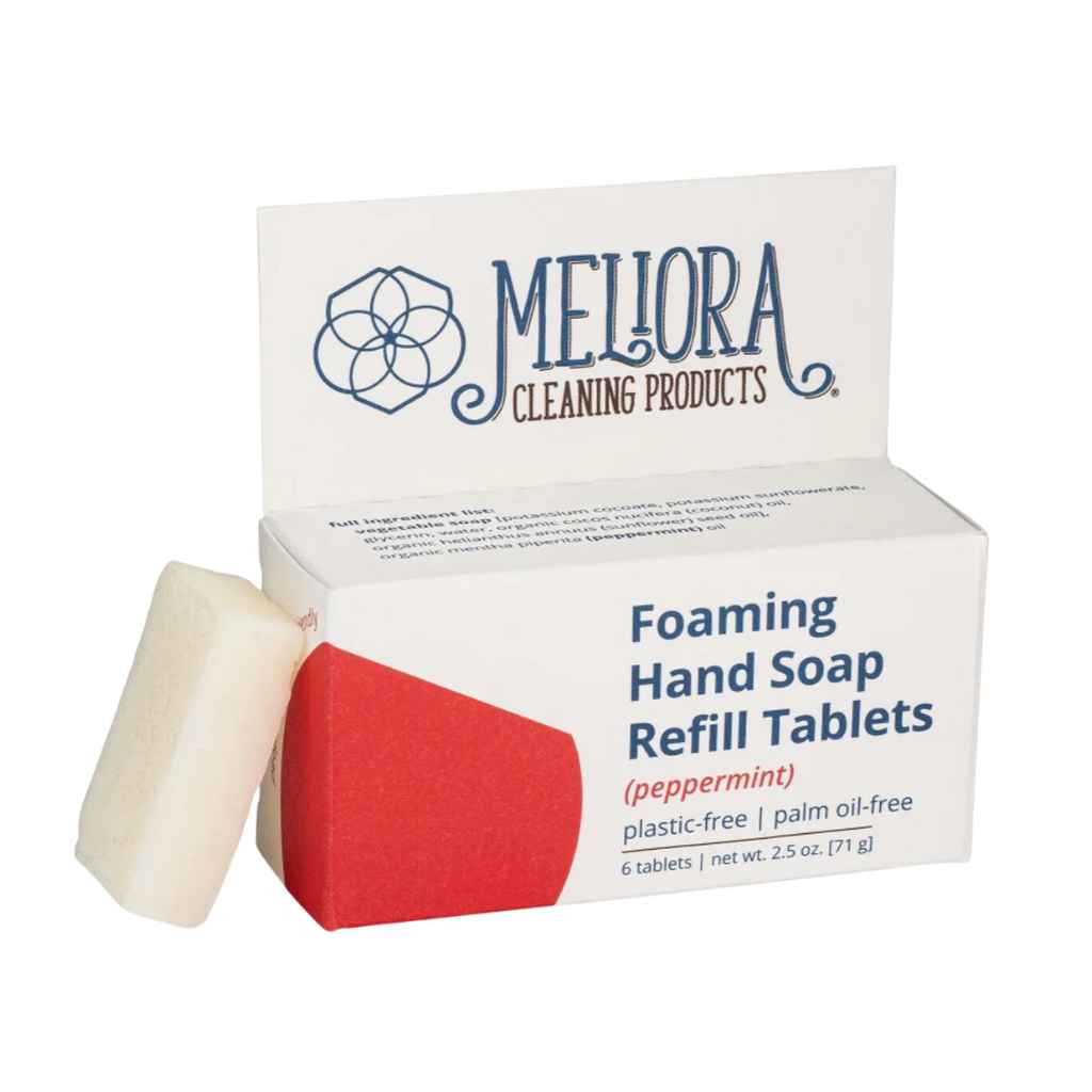 Meliora Foaming Hand Soap Tablets | Peppermint