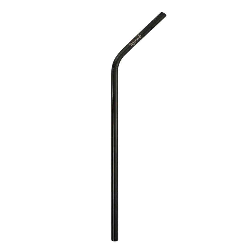 Stainless Steel Drinking Straws | 8mm Black