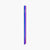 one stainless steel boba tea reusable straw, multicolored, rainbow