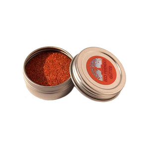 open tin container of bronze Eco-Friendly Glitter made by Natural Earth Paint