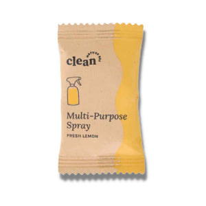 Nature Bee Clean Multi-Purpose Spray concentrated refill tablets, Fresh Lemon scent.