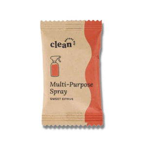 Nature Bee Clean Multi-Purpose Spray concentrated refill tablets, sweet citrus scent.