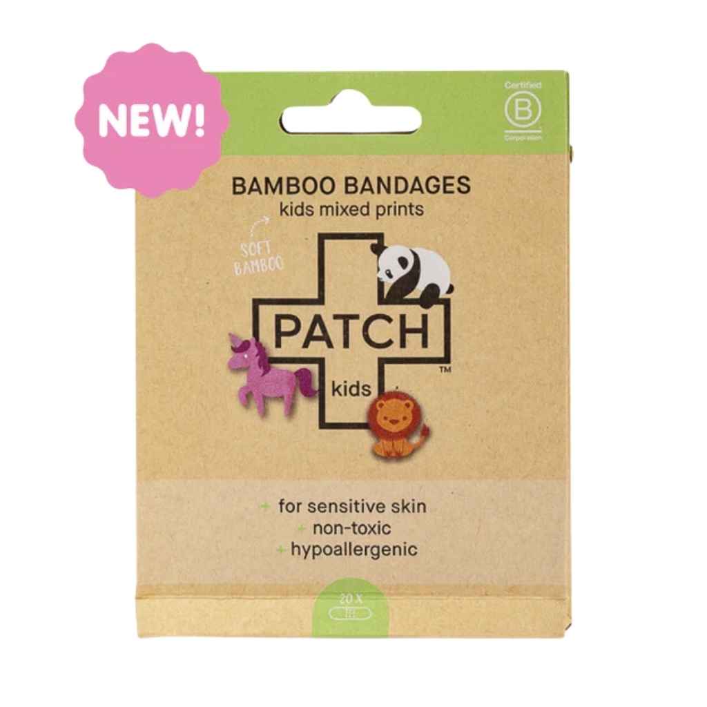 PATCH Bamboo Bandages in assorted kids prints