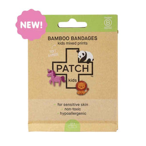 PATCH Bamboo Bandages in assorted kids prints