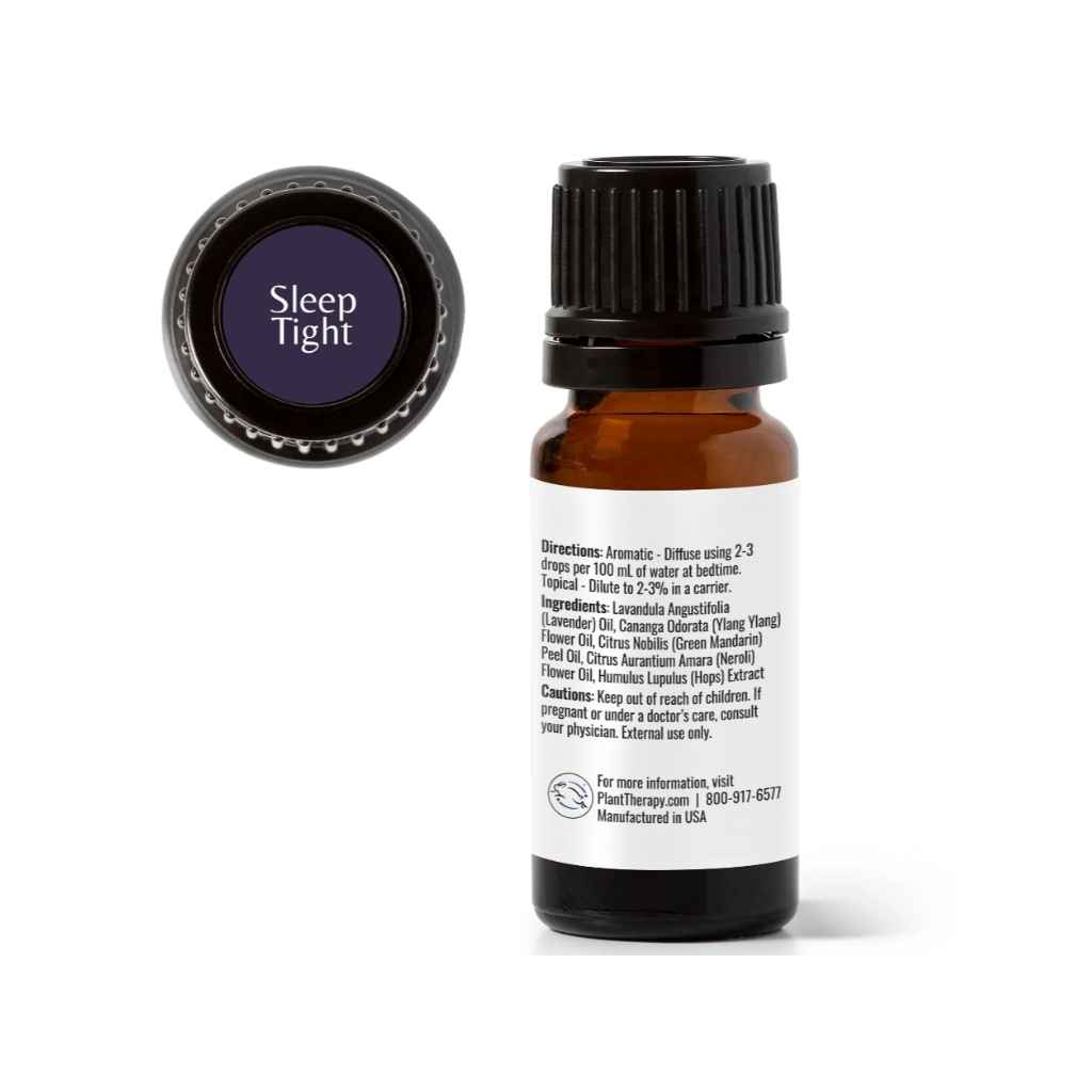 Plant Therapy Essential Oils SLEEP TIGHT blend, 10ml bottle.