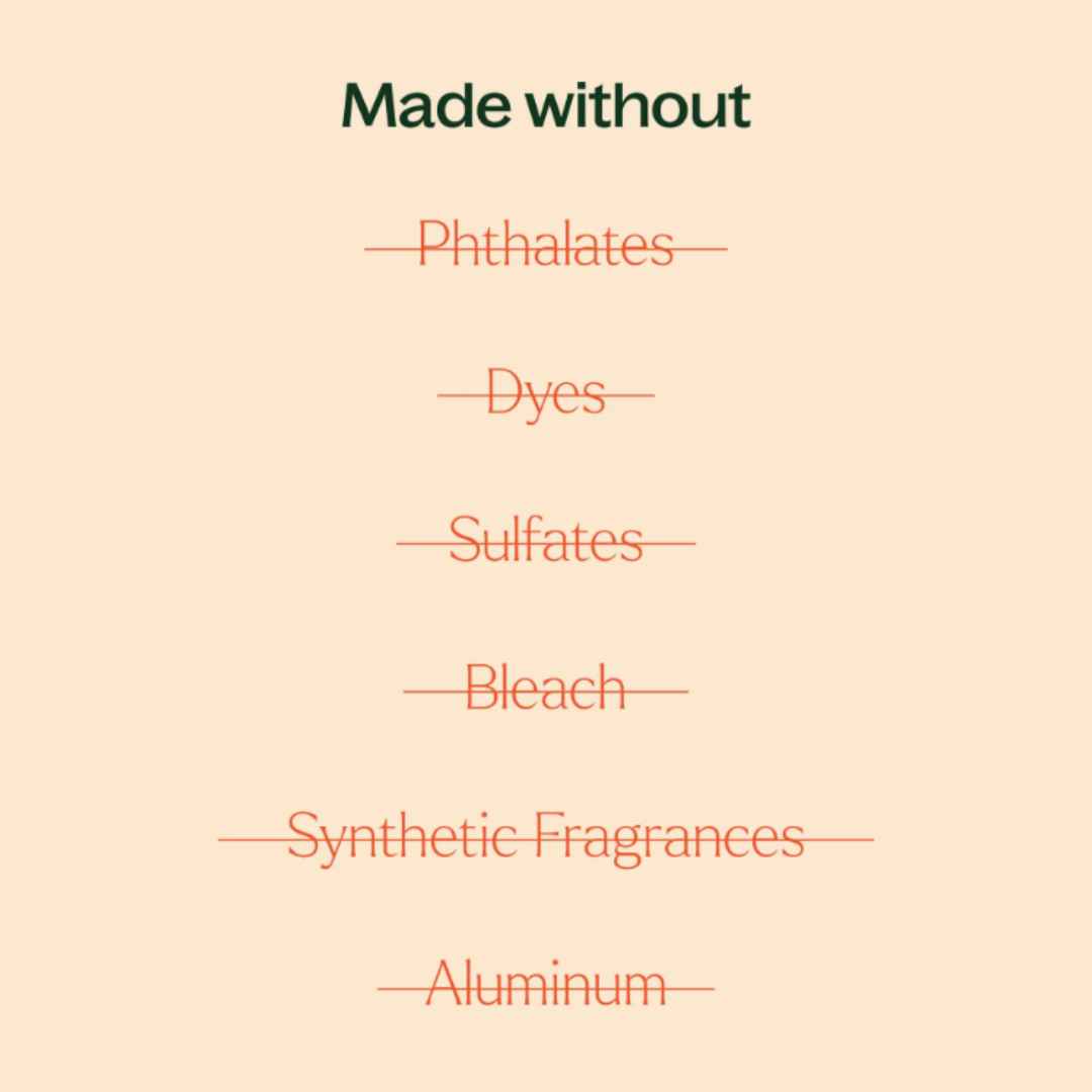 Plant Therapy Organic Castor Oil is made without Phthalates, Dyes, Sulfates, Bleach, Synthetic Fragrances, Aluminum