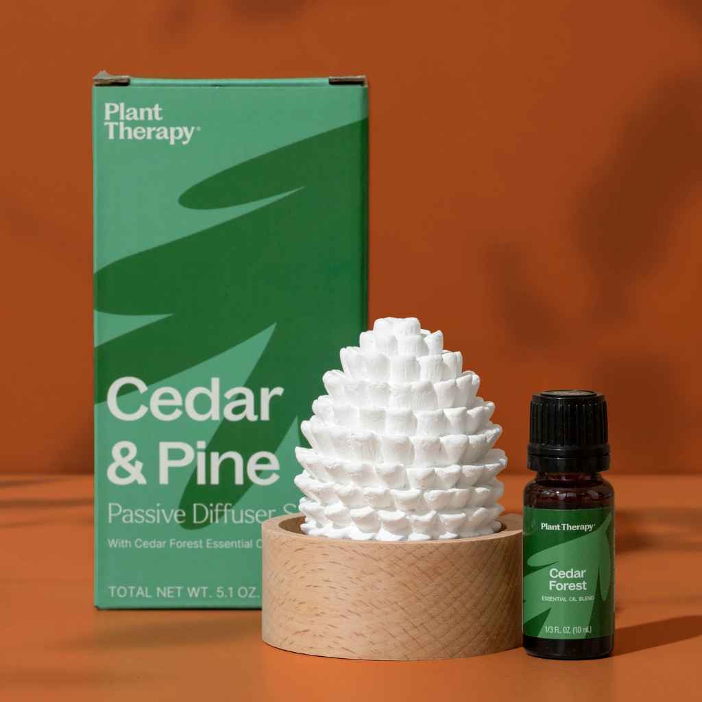 Cedar &amp; Pine Passive Diffuser Set