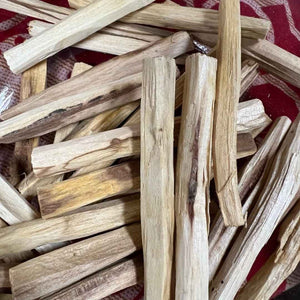 Palo Santo Incense & Quartz Crystal – Bundle