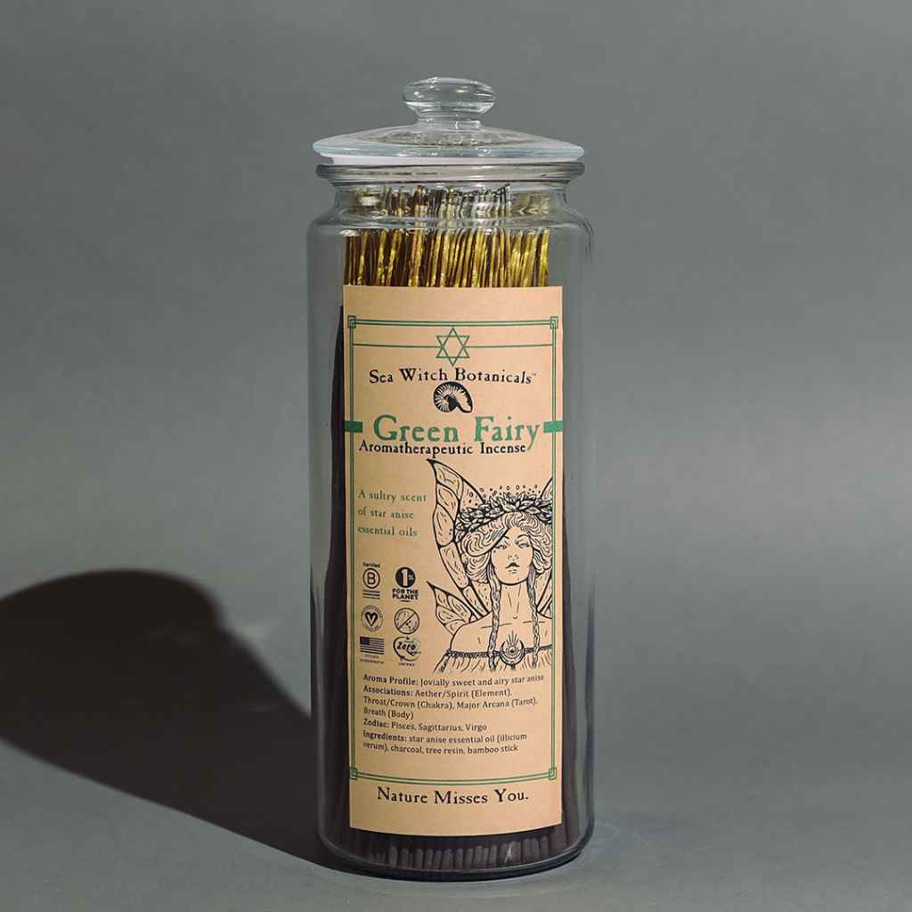 All Natural Incense Sticks — Green Fairy