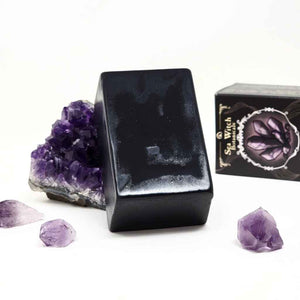 Roque Grooming Soap with Activated Charcoal made by Sea Witch Botanicals.