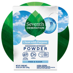 45 oz blue box of seventh generation powerful clean detergent