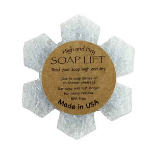 Soap Lift made in USA. BPA Free. Snowflake shape.