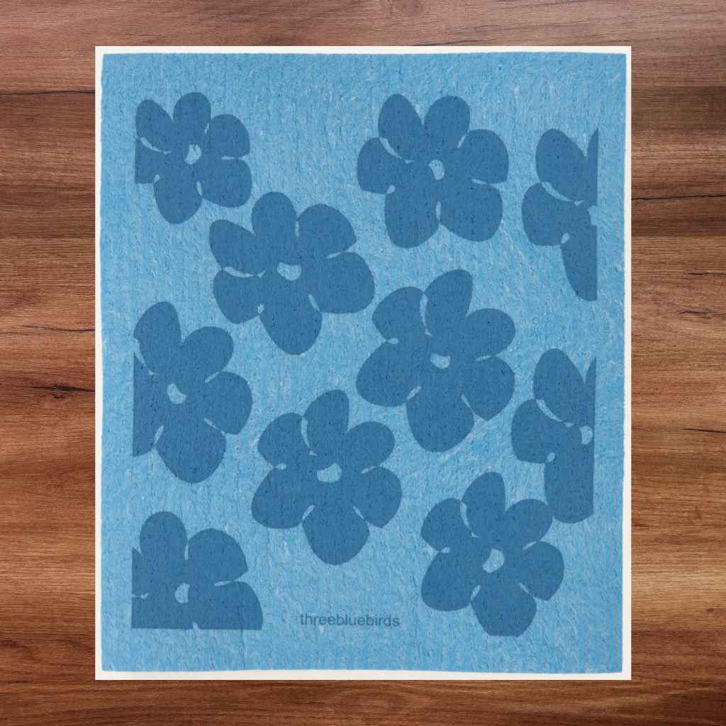 Swedish Dishcloth — Flower Power