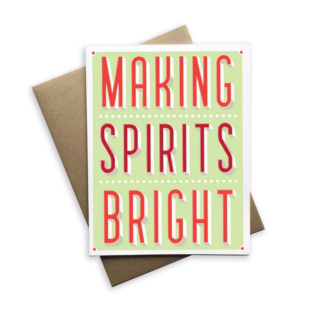 Notecard | Making Spirits Bright (Holiday)