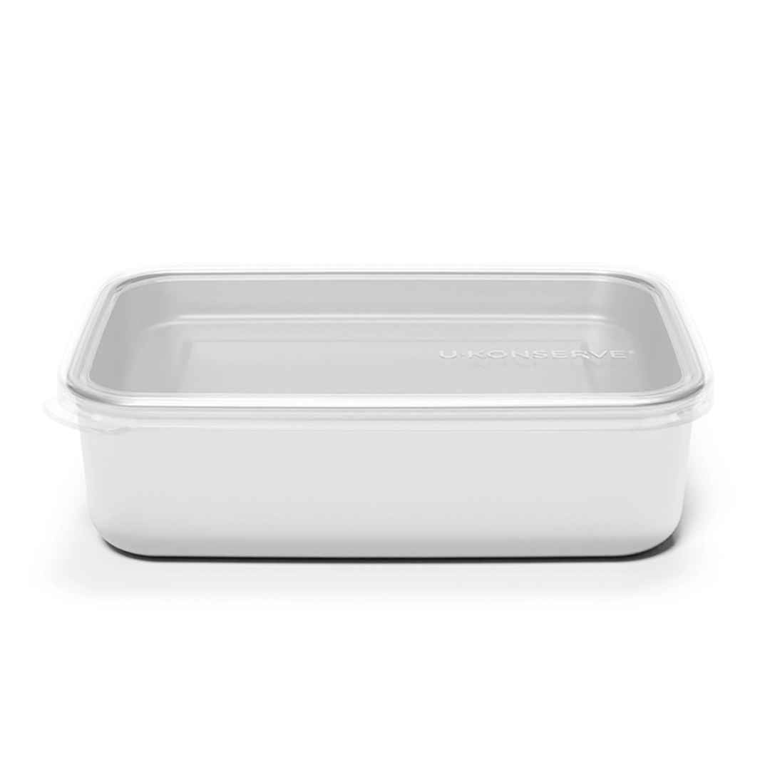 Stainless Steel Container with Silicone Lid — Rectangle