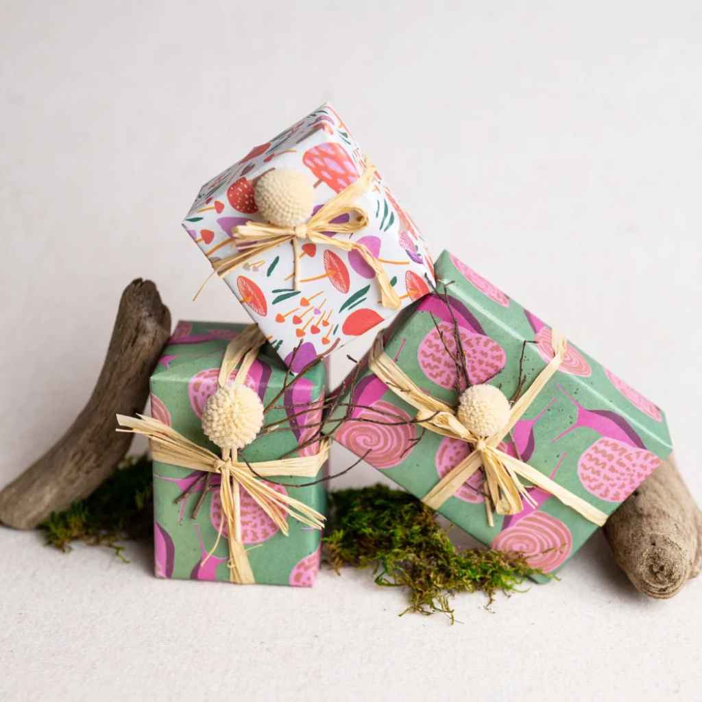 Eco Wrapping Paper - Recycled & recyclable - LittleLeaf Organic