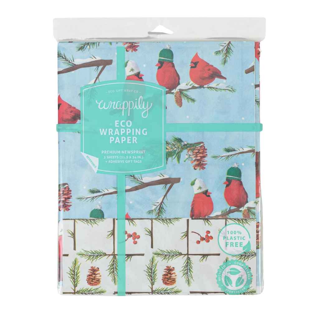 Mix Tape/Go Bows - Eco-friendly Party Wrapping Paper by Wrappily