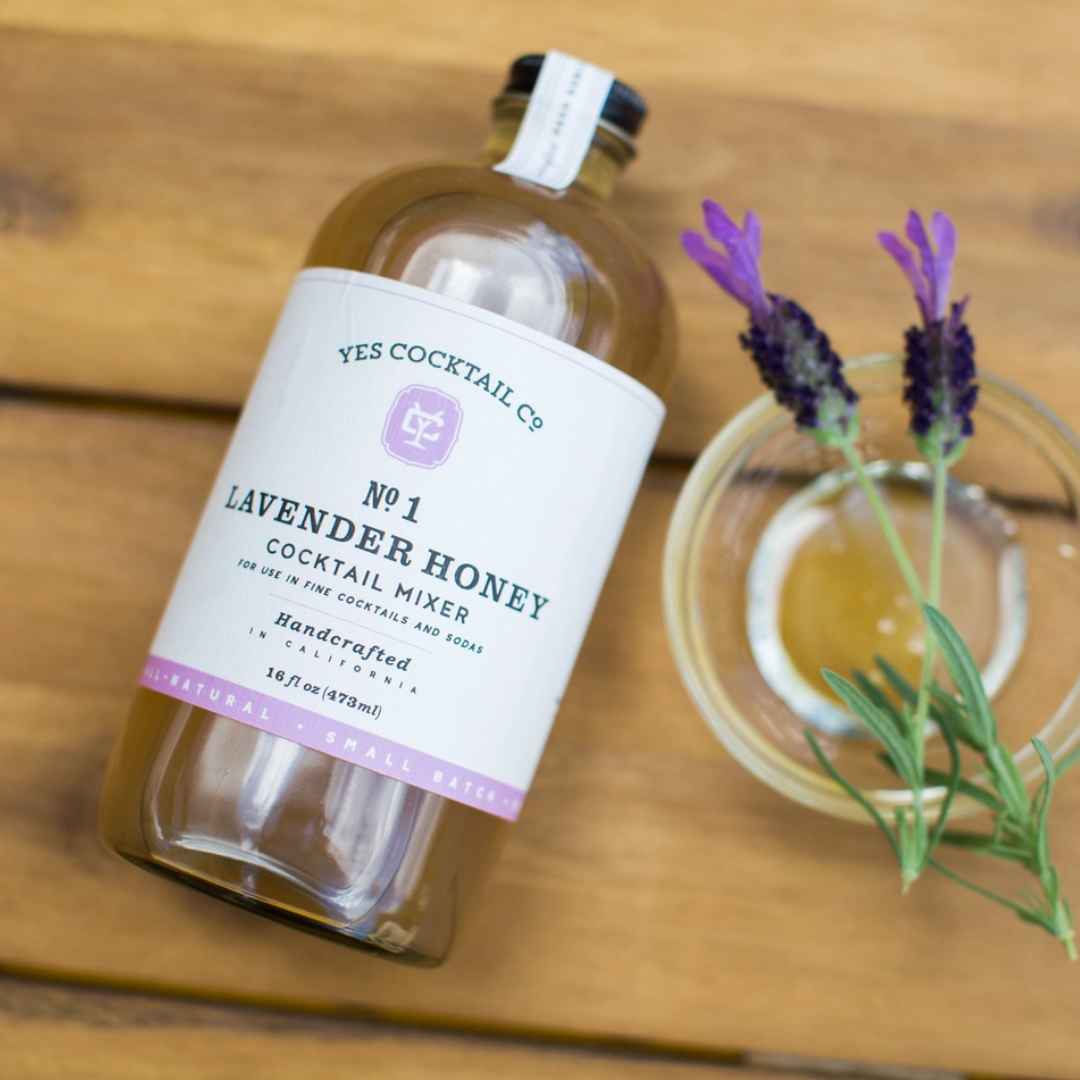 Yes Cocktail Co. all natural alcohol-free cocktail mixer - Lavender Honey