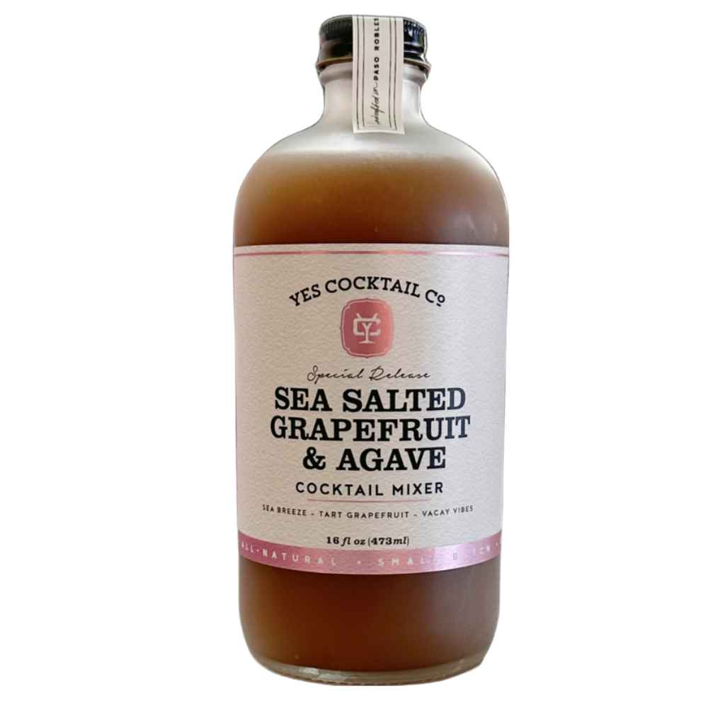 Cocktail Mixer | Sea Salted Grapefruit &amp; Agave made by Yes Cocktail Co.