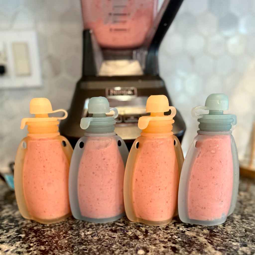 reusable silicone food pouches by ZEFIRO