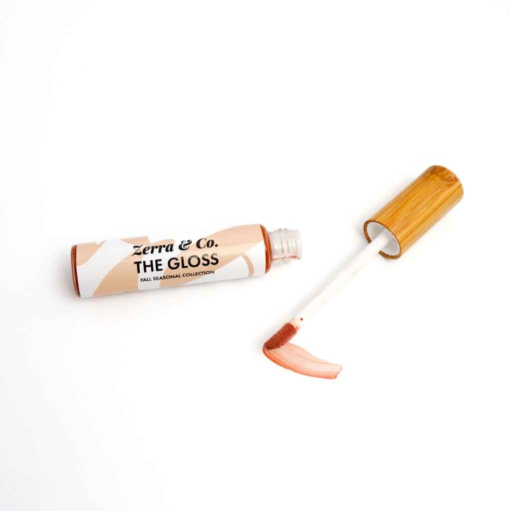 vegan lip gloss by Zerra & Co.