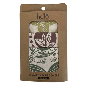 Organic Cotton Bowl Covers — Herbs