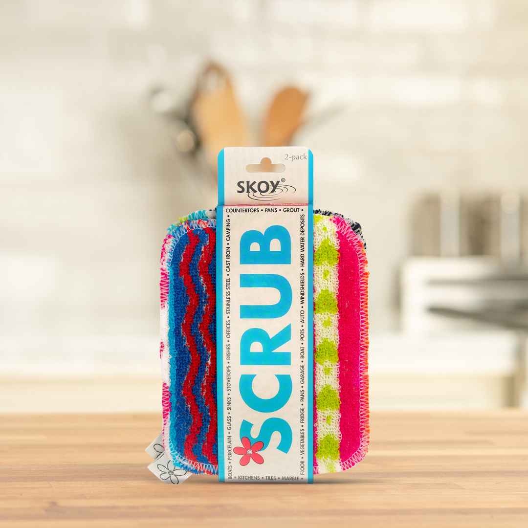 Scrub Cloths — 2-Pack Multicolored